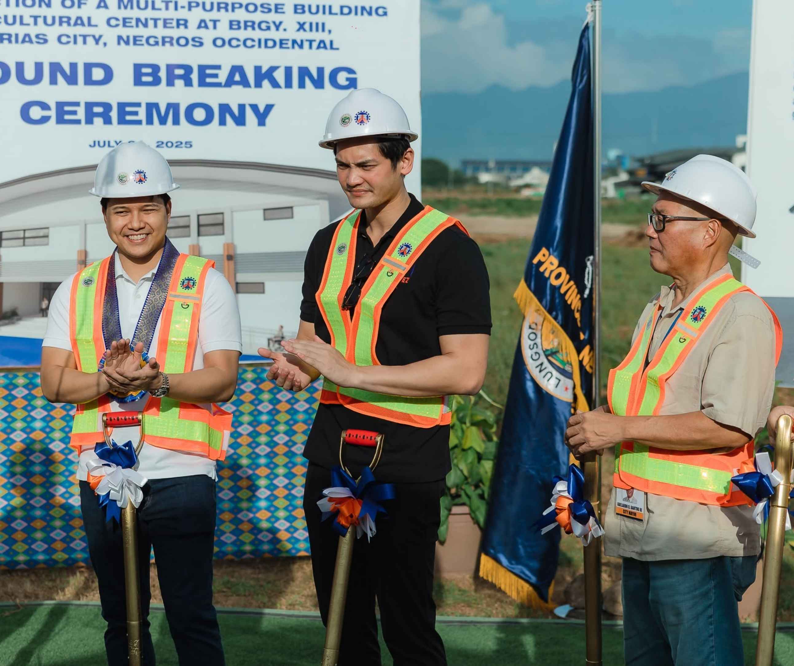 CONGRESSMAN JAVI KICKS OFF FIRST INFRASTRUCTURE PROJECTS IN VICTORIAS CITY